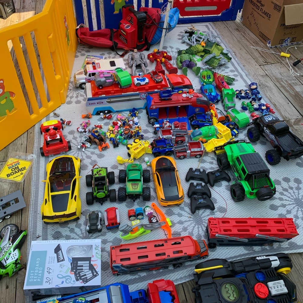 Toy Lot - Paw Patrol, Transformers, etc